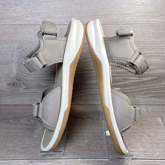 Eddie Bauer Rosecliff Women’s Sz 8 Taupe Gray Slingback Hook & Loop Sport Sandal - Picture 9 of 10